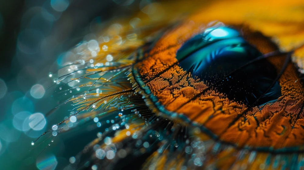 Macro photography showing detailed product texture and surface